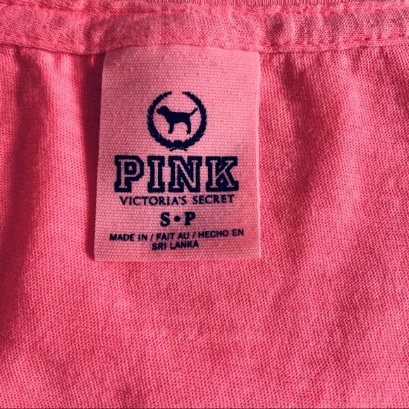 PINK Victoria’s Secret Short Sleeve Cropped Top SP - Picture 5 of 6